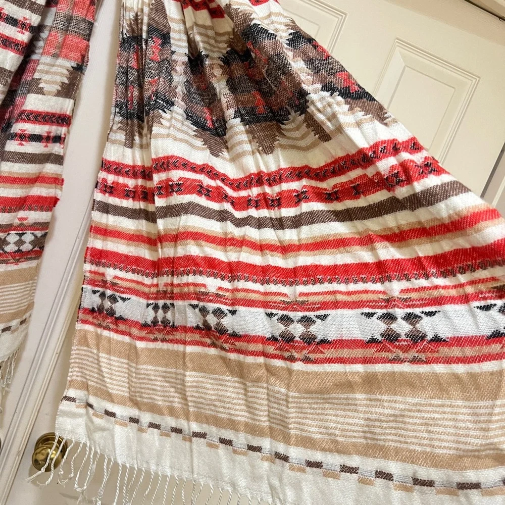 Unbranded Aztec south western super‎ large Scarf tribal boho fall winter fashion